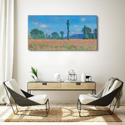 Obraz Canvas Łąki Krajobraz Monet