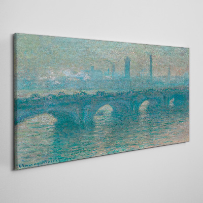 Obraz na Płótnie Waterloo Bridge Monet