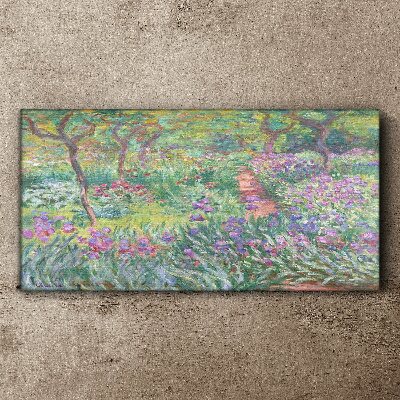 Obraz na Płótnie Ogród w Giverny Monet