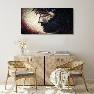 Obraz Canvas Portret z cierniową koroną