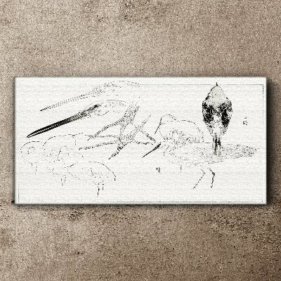 Obraz Canvas Ptaki w ruchu