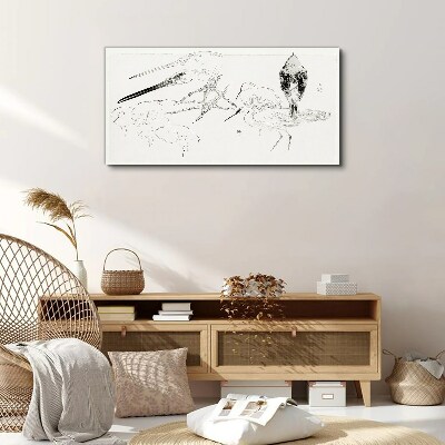 Obraz Canvas Ptaki w ruchu