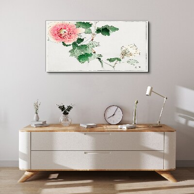 Obraz Canvas Kwiatu Liście Kwiaty
