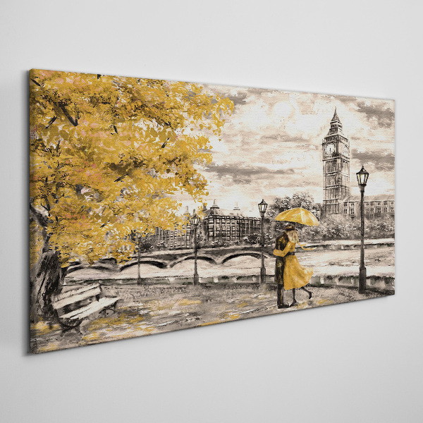 Obraz Canvas Złota jesień w Londynie