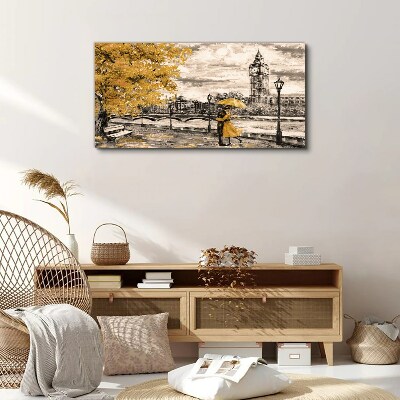 Obraz Canvas Złota jesień w Londynie