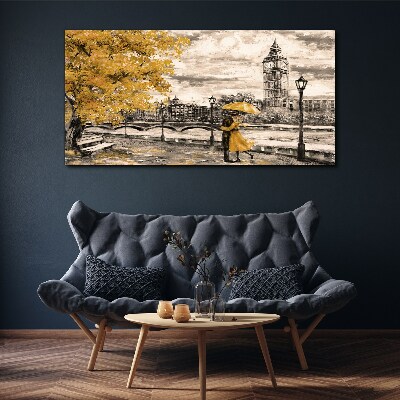 Obraz Canvas Złota jesień w Londynie