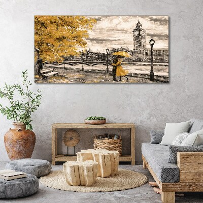 Obraz Canvas Złota jesień w Londynie