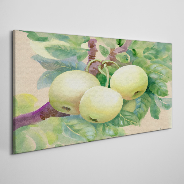 Obraz Canvas Jabłkowy ogród w pastelowych barwach