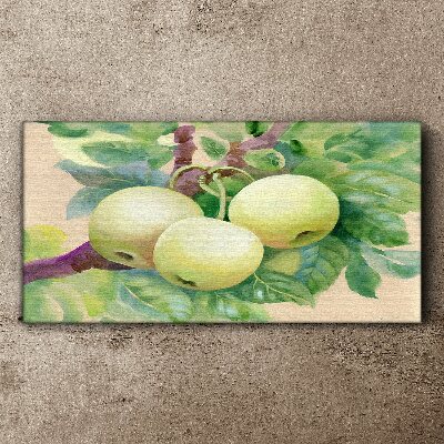 Obraz Canvas Jabłkowy ogród w pastelowych barwach