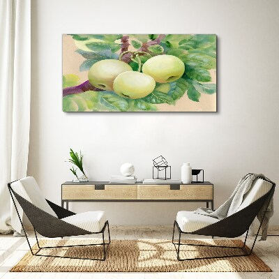 Obraz Canvas Jabłkowy ogród w pastelowych barwach