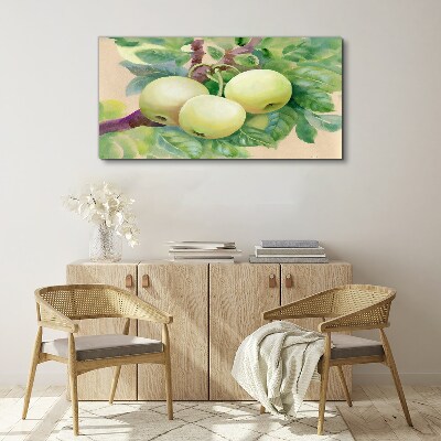 Obraz Canvas Jabłkowy ogród w pastelowych barwach