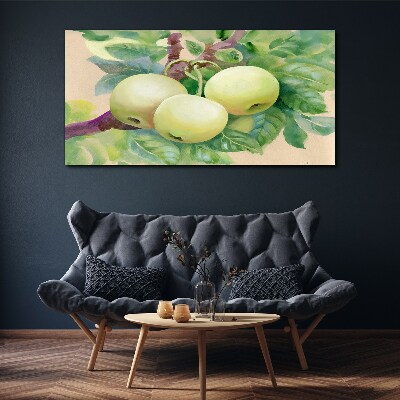 Obraz Canvas Jabłkowy ogród w pastelowych barwach
