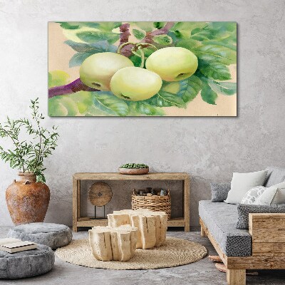 Obraz Canvas Jabłkowy ogród w pastelowych barwach