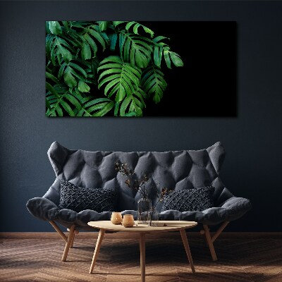 Obraz Canvas liście rośliny