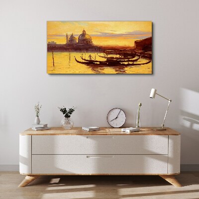 Obraz Canvas Złote Wody Wenecji