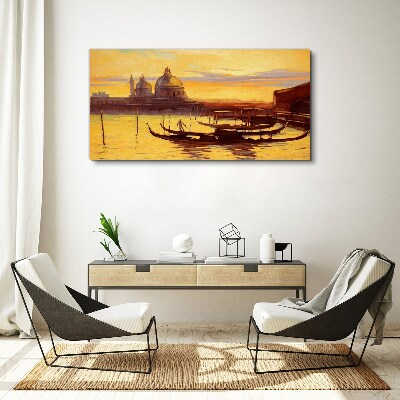 Obraz Canvas Złote Wody Wenecji