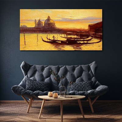 Obraz Canvas Złote Wody Wenecji