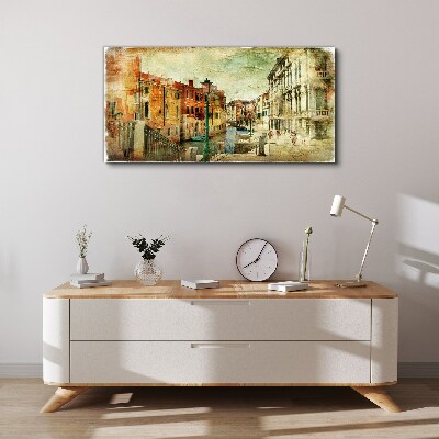Obraz na Płótnie Wenecja rzeka miasto