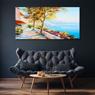 Obraz Canvas Letnia sceneria nadmorska