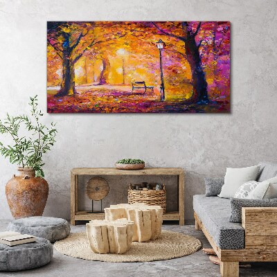 Obraz Canvas Złota jesień w parku