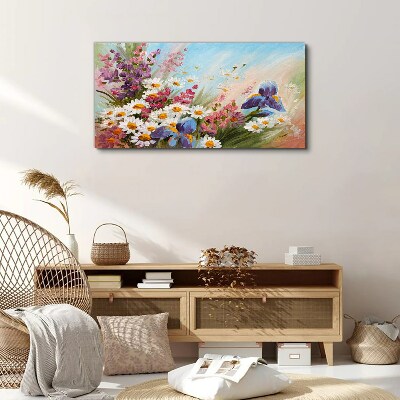 Obraz na Płótnie malarstwo kwiaty roślina
