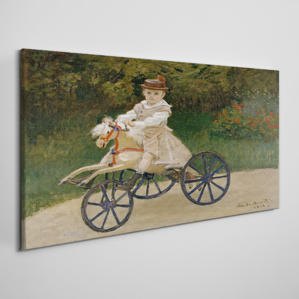 Obraz Canvas Dziecko na jeździku