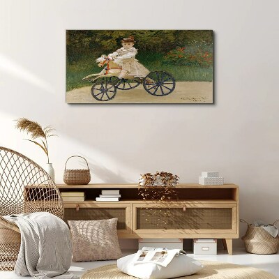 Obraz Canvas Portret Dziecko Monet
