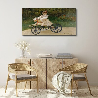 Obraz Canvas Dziecko na jeździku
