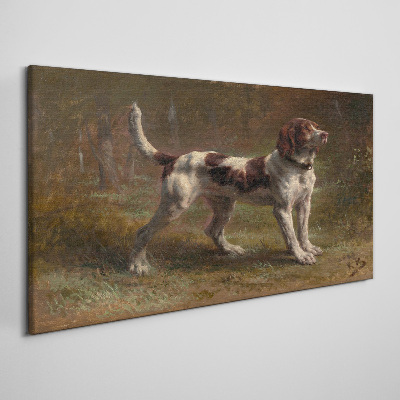 Obraz Canvas Portret psa w naturze