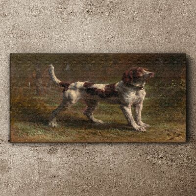Obraz Canvas Portret psa w naturze