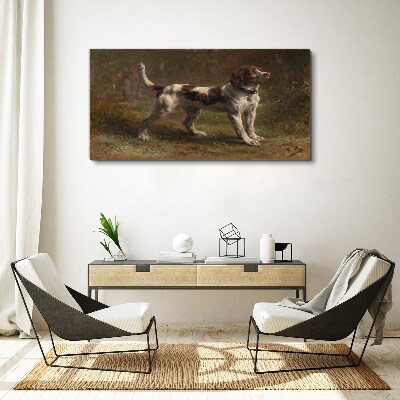 Obraz Canvas Portret psa w naturze