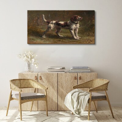 Obraz Canvas Nowoczesny las zwierzę pies