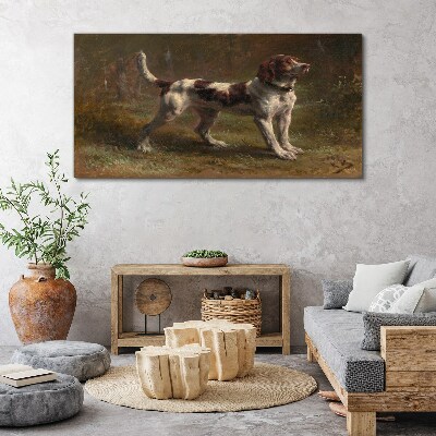 Obraz Canvas Portret psa w naturze