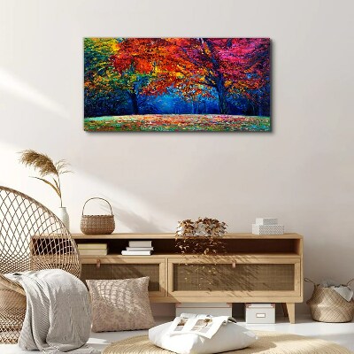 Obraz Canvas Kolorowy jesienny krajobraz