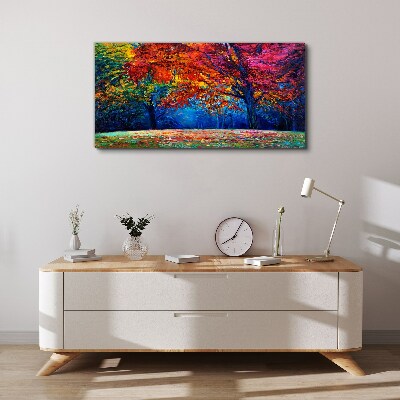 Obraz Canvas Kolorowy jesienny krajobraz