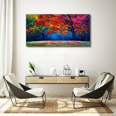 Obraz Canvas Kolorowy jesienny krajobraz