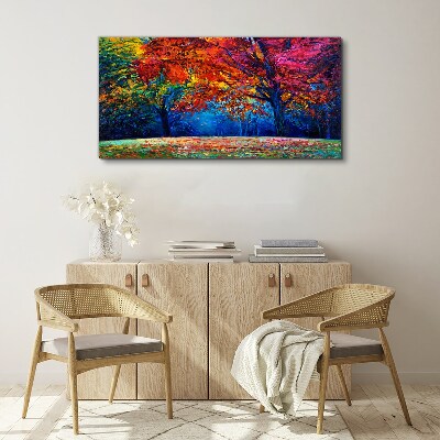 Obraz Canvas Kolorowy jesienny krajobraz
