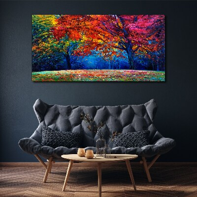 Obraz Canvas Kolorowy jesienny krajobraz