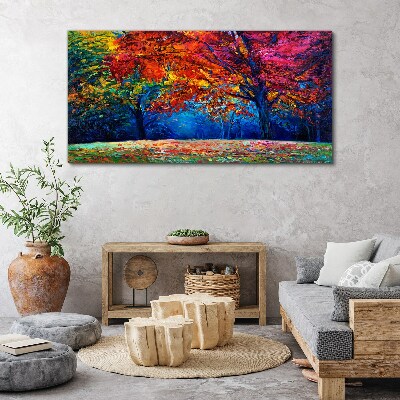 Obraz Canvas Kolorowy jesienny krajobraz