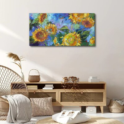 Obraz Canvas kwiaty słoneczniki