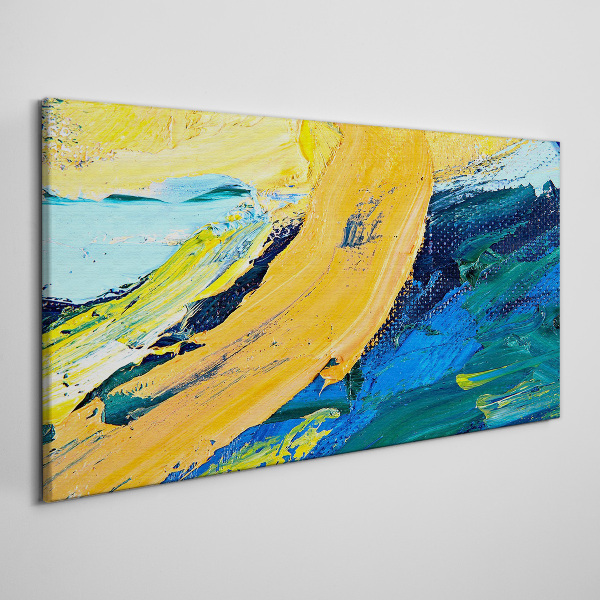 Obraz Canvas Fala kolorów w ruchu