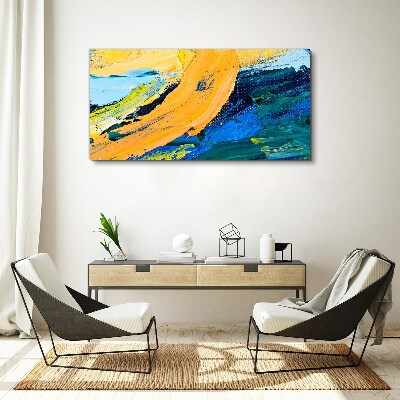 Obraz Canvas Fala kolorów w ruchu