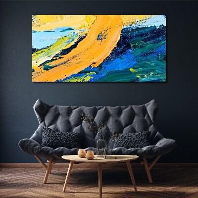 Obraz Canvas Fala kolorów w ruchu