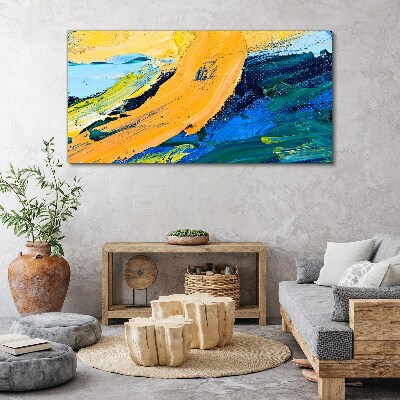 Obraz Canvas Fala kolorów w ruchu