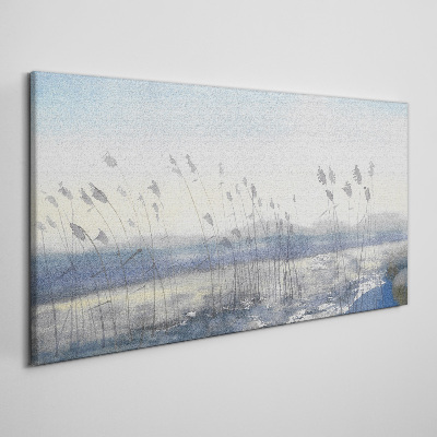 Obraz Canvas Abstrakcja Zima Śnieg