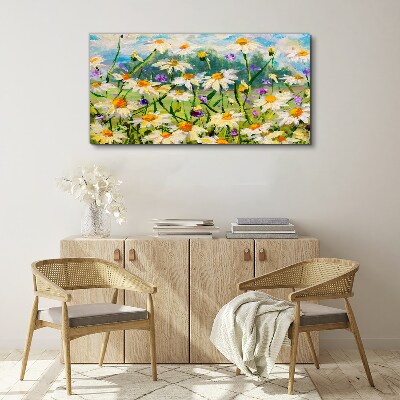 Obraz Canvas Kwiatowy raj w letnim słońcu