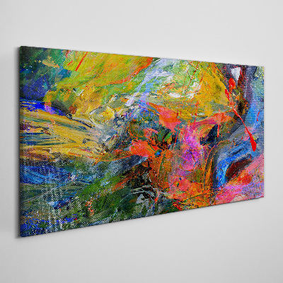 Obraz Canvas Kolorowy chaos natury