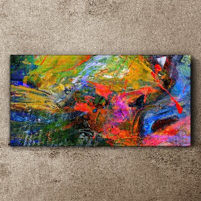 Obraz Canvas Kolorowy chaos natury
