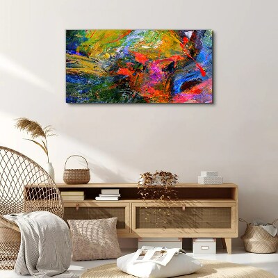 Obraz Canvas Kolorowy chaos natury
