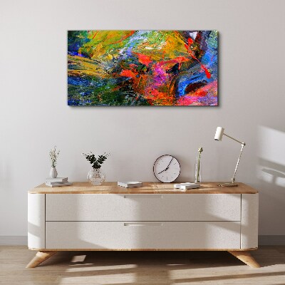 Obraz Canvas Kolorowy chaos natury